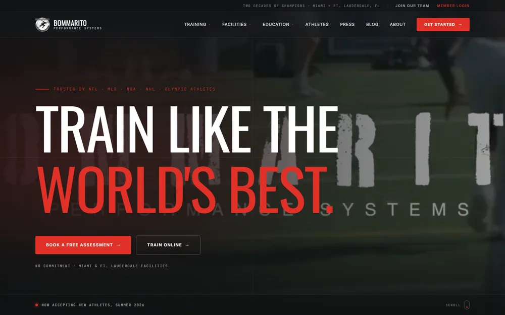 Bommarito Performance Systems website