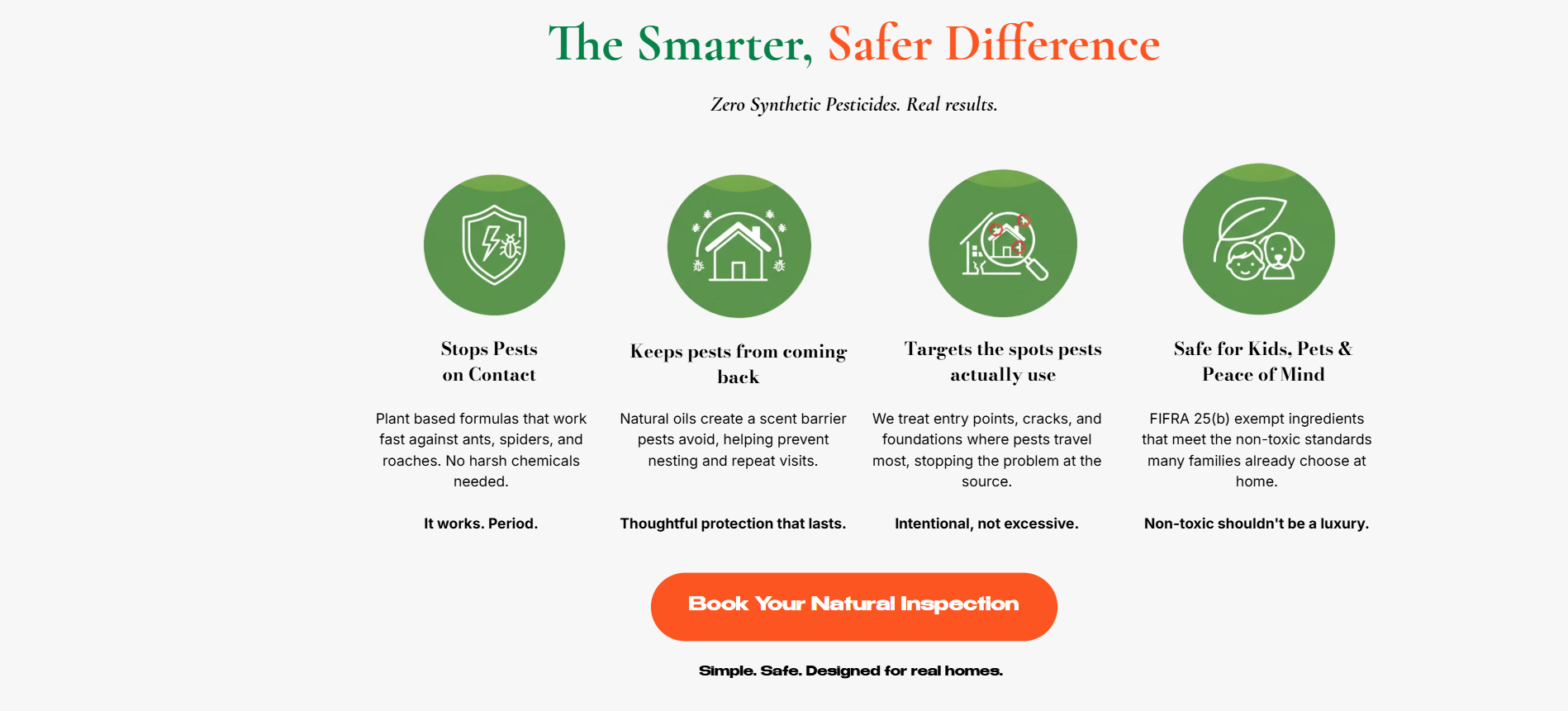 Old features section